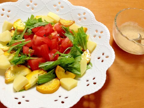 ズッキーニとトマトのサラダ